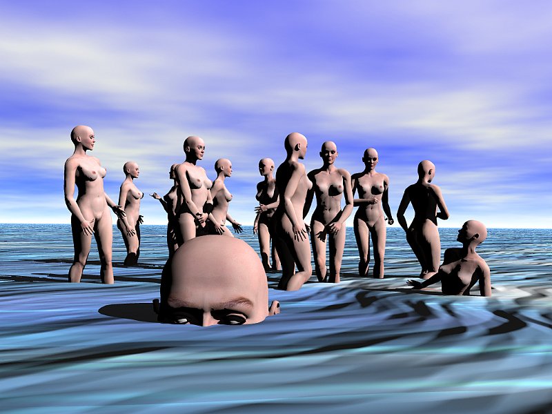 47WATERDONNE.JPG - Women and water 2000