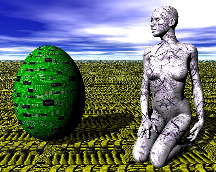 strano1.jpg - Egg & Woman 2003